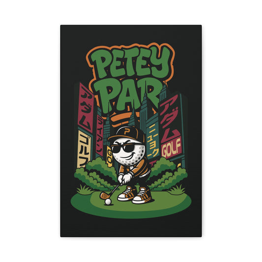 Petey Par Signature Design Canvas Prints - Shibuya Jungle