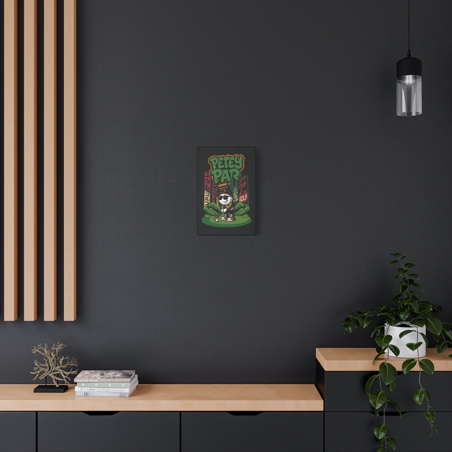 Petey Par Signature Design Canvas Prints - Shibuya Jungle
