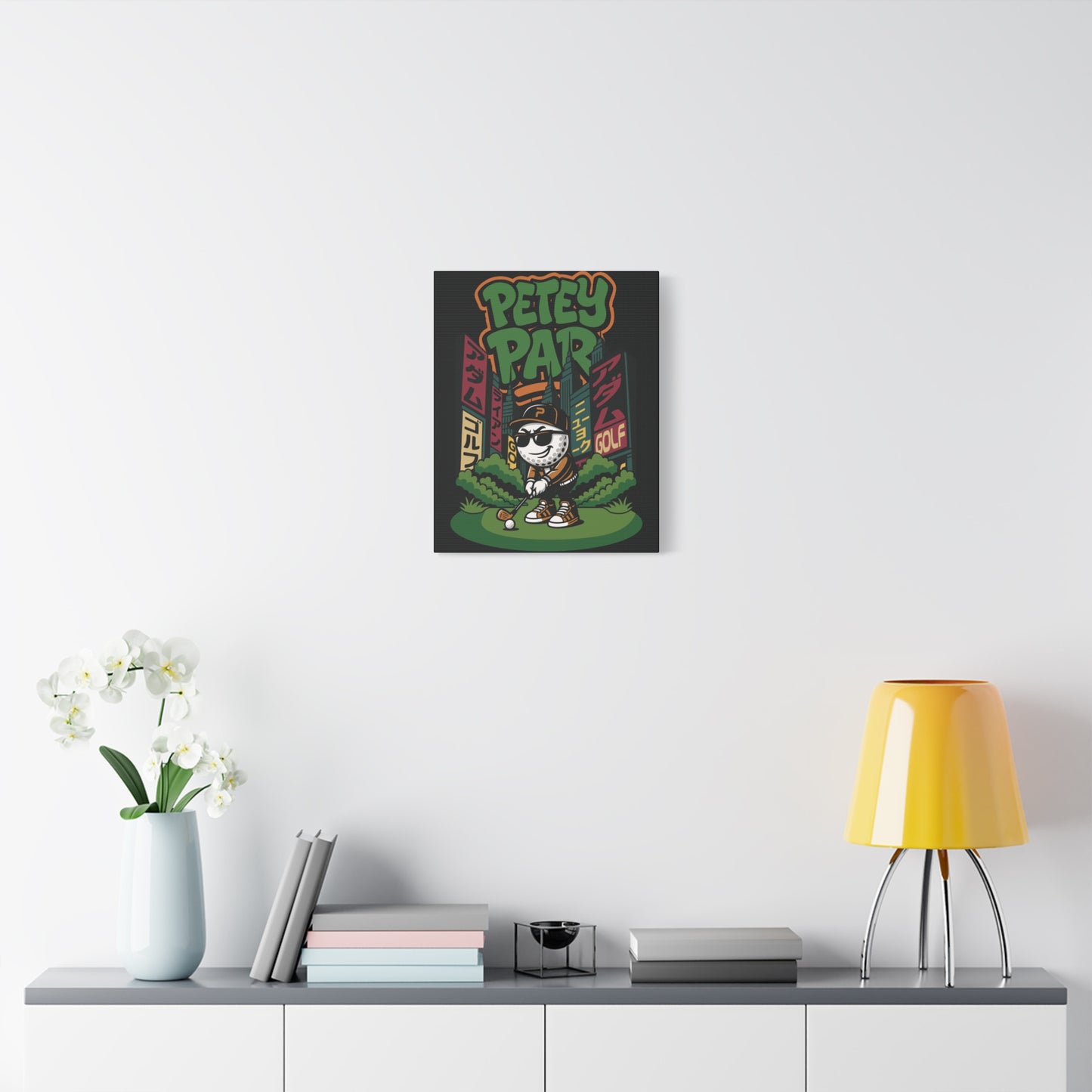 Petey Par Signature Design Canvas Prints - Shibuya Jungle