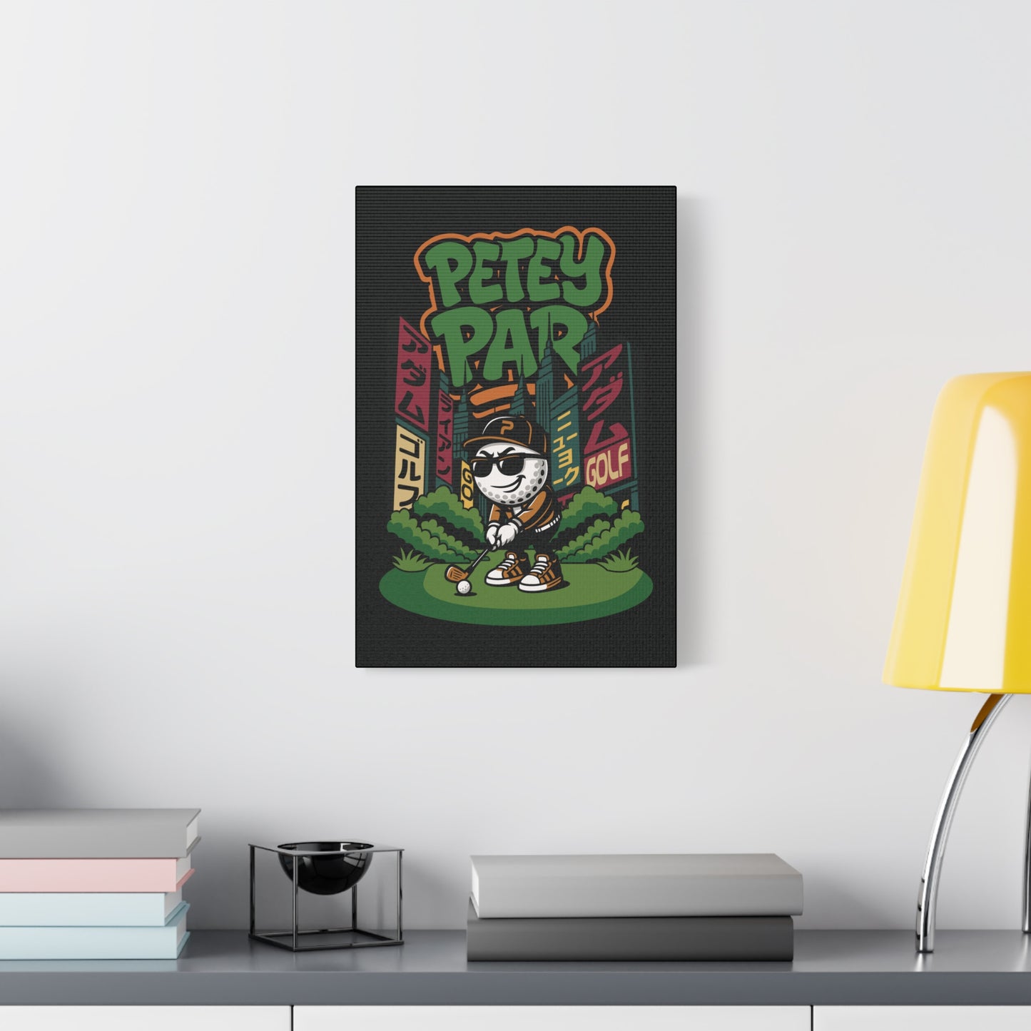 Petey Par Signature Design Canvas Prints - Shibuya Jungle