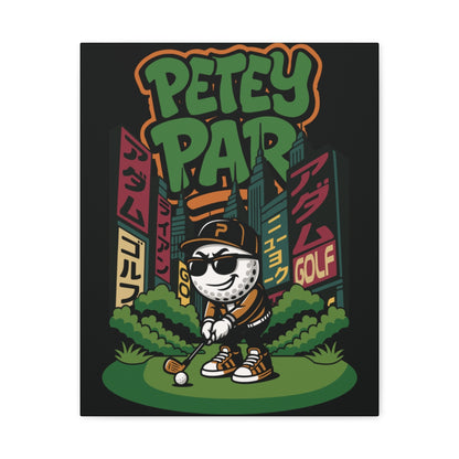 Petey Par Signature Design Canvas Prints - Shibuya Jungle