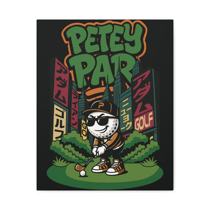 Petey Par Signature Design Canvas Prints - Shibuya Jungle