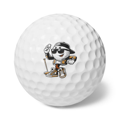 Petey Par Logo Golf Balls – 6-Pack